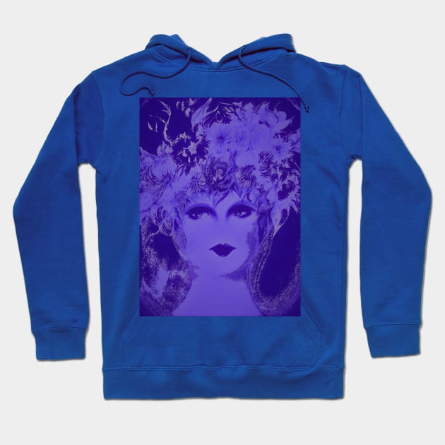 True Blue,,House of Harlequin Hoodie by jacquline8689